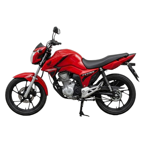 Honda Titan 160 Vermelha revisada na Oficina 3 Irmãos