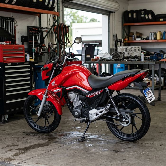 Moto Limpa e Revisada